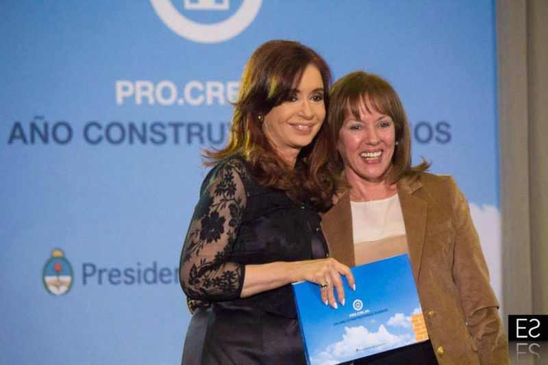 Fotografía de Estanislao Santos: Fotos de Cristina Fernández y Néstor Kirchner