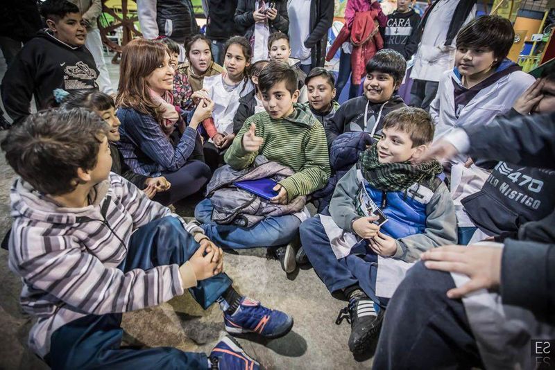 Fotografía de Estanislao Santos: Fotos de Cristina Fernández y Néstor Kirchner