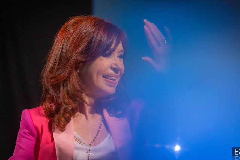 Fotografía de Estanislao Santos: Fotos de Cristina Fernández y Néstor Kirchner